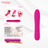 it’spleaZure LILO Pink Vibrating Wand instructions and features, including strong motor and G-spot climax focus